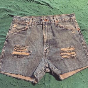 Wrangler cut offs